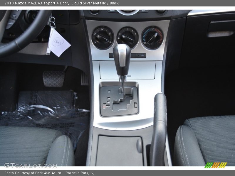 Liquid Silver Metallic / Black 2010 Mazda MAZDA3 s Sport 4 Door