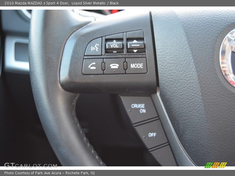 Liquid Silver Metallic / Black 2010 Mazda MAZDA3 s Sport 4 Door