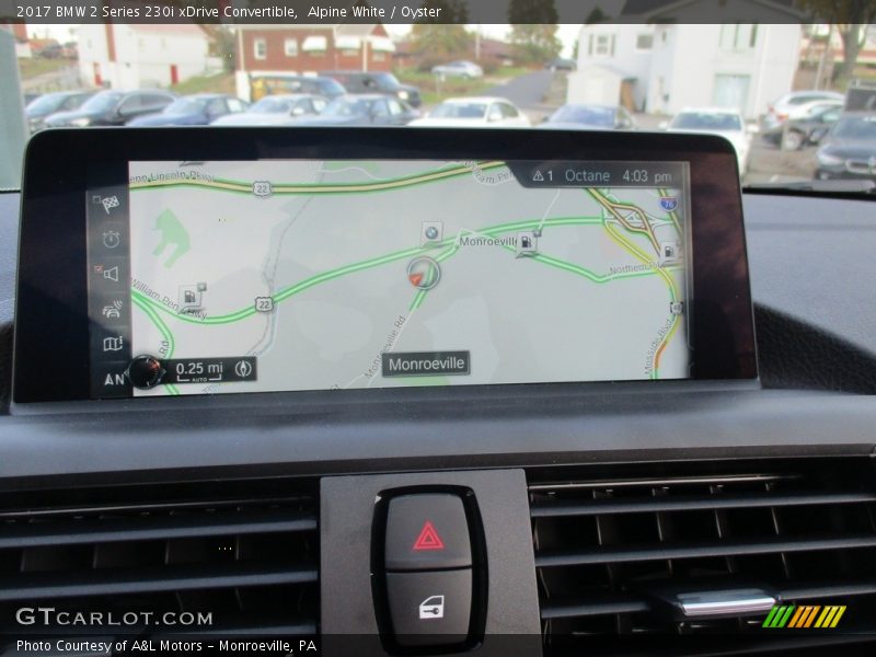 Alpine White / Oyster 2017 BMW 2 Series 230i xDrive Convertible