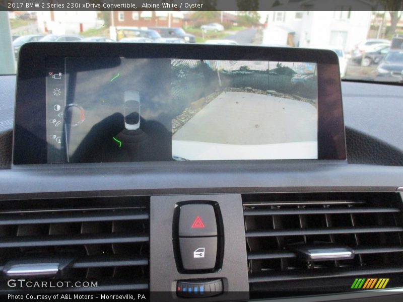 Alpine White / Oyster 2017 BMW 2 Series 230i xDrive Convertible