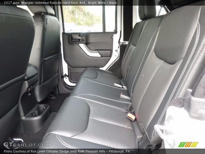 Bright White / Black 2017 Jeep Wrangler Unlimited Rubicon Hard Rock 4x4