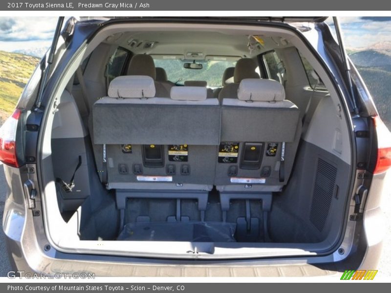 Predawn Gray Mica / Ash 2017 Toyota Sienna LE