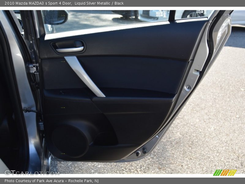 Liquid Silver Metallic / Black 2010 Mazda MAZDA3 s Sport 4 Door