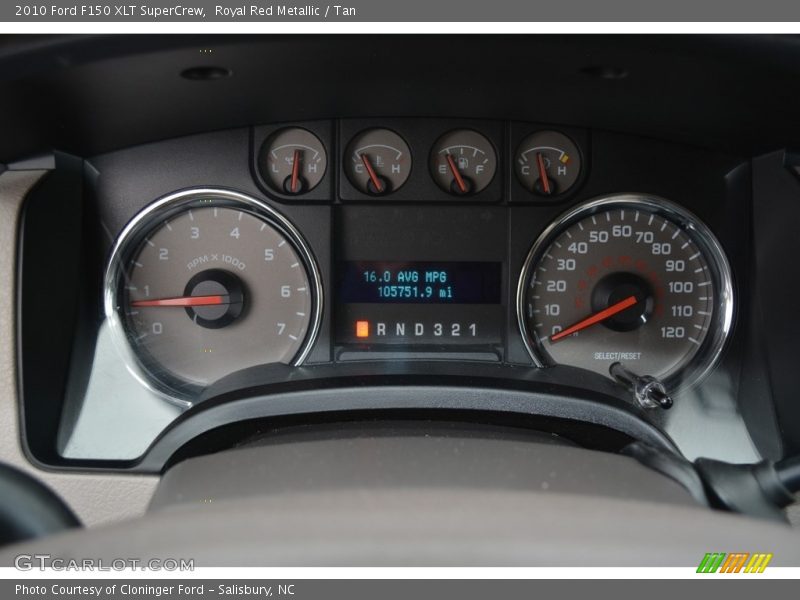 Royal Red Metallic / Tan 2010 Ford F150 XLT SuperCrew
