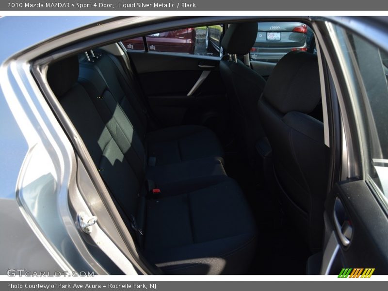 Liquid Silver Metallic / Black 2010 Mazda MAZDA3 s Sport 4 Door