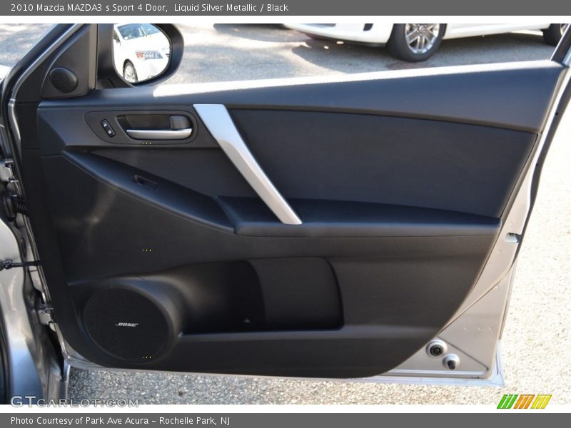 Liquid Silver Metallic / Black 2010 Mazda MAZDA3 s Sport 4 Door