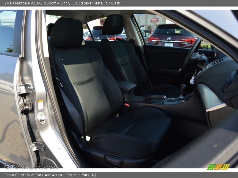 Liquid Silver Metallic / Black 2010 Mazda MAZDA3 s Sport 4 Door