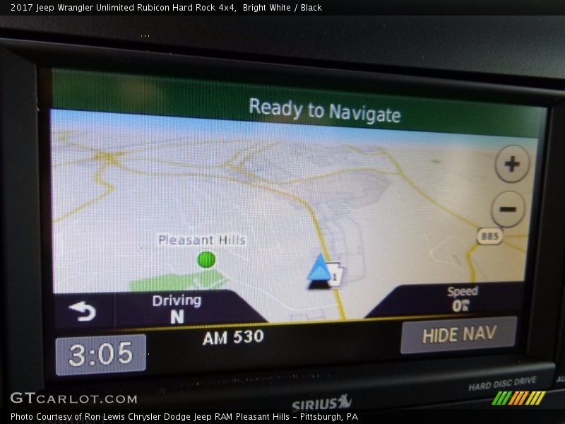 Bright White / Black 2017 Jeep Wrangler Unlimited Rubicon Hard Rock 4x4
