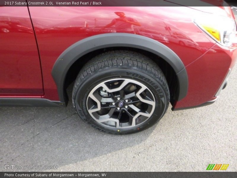 Venetian Red Pearl / Black 2017 Subaru Crosstrek 2.0i