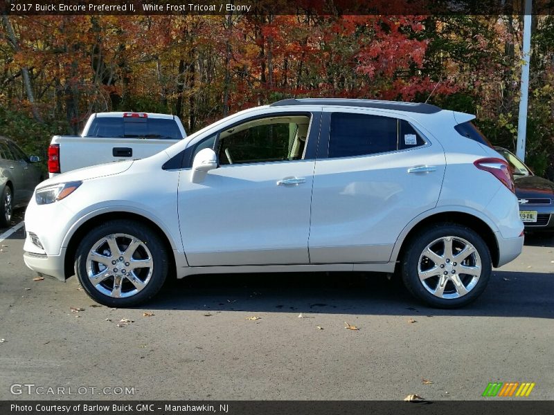  2017 Encore Preferred II White Frost Tricoat