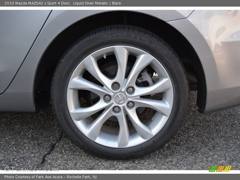 Liquid Silver Metallic / Black 2010 Mazda MAZDA3 s Sport 4 Door
