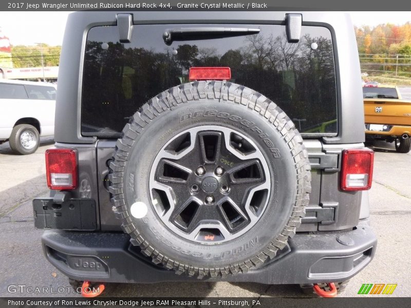 Granite Crystal Metallic / Black 2017 Jeep Wrangler Unlimited Rubicon Hard Rock 4x4