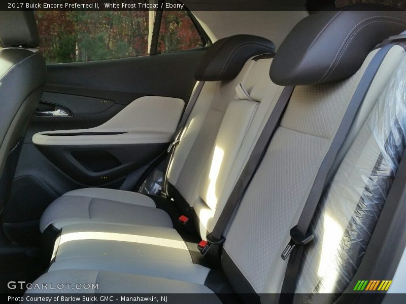 Rear Seat of 2017 Encore Preferred II