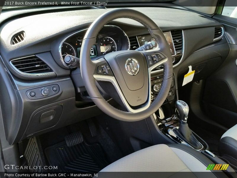 Dashboard of 2017 Encore Preferred II