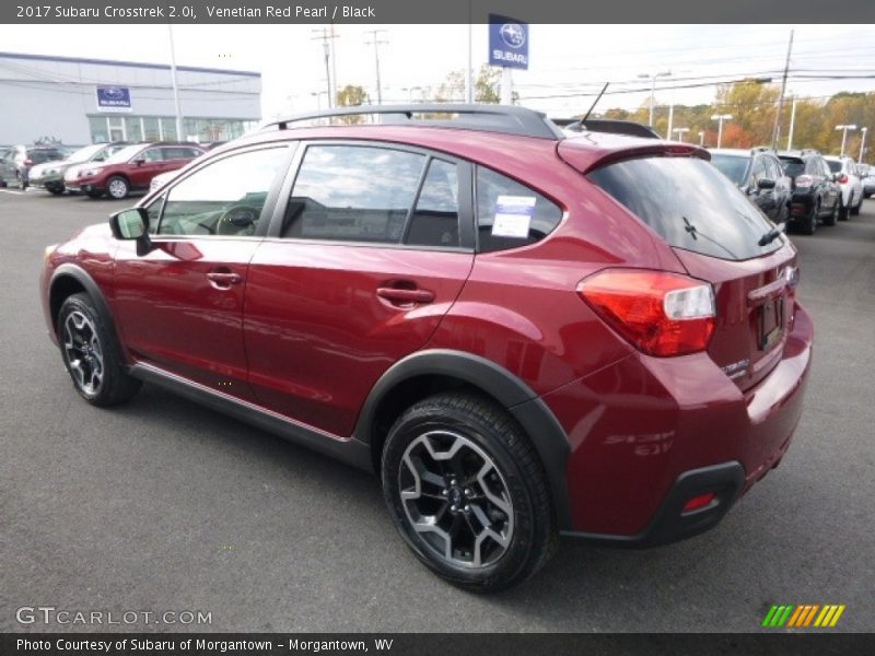 Venetian Red Pearl / Black 2017 Subaru Crosstrek 2.0i