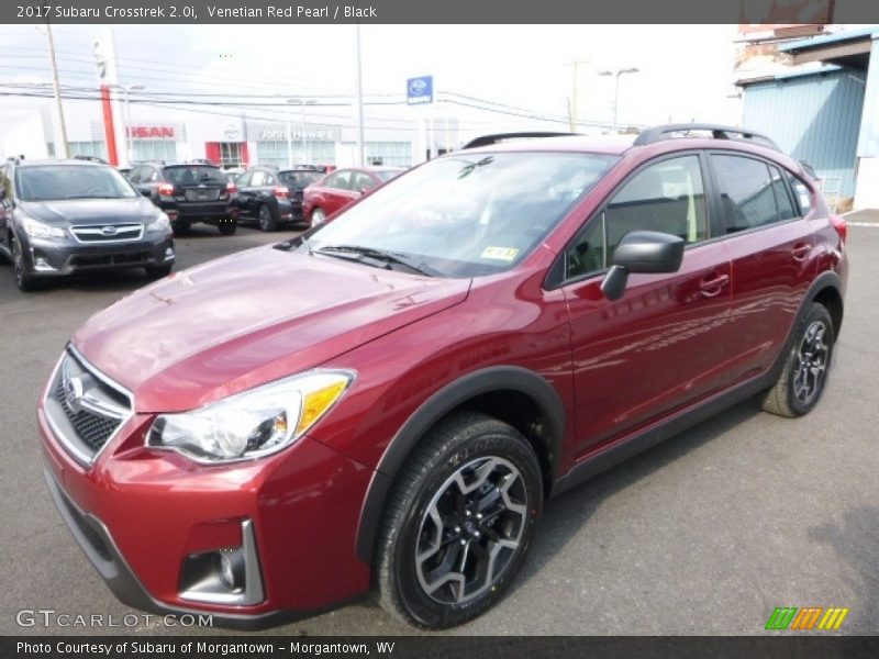 Venetian Red Pearl / Black 2017 Subaru Crosstrek 2.0i