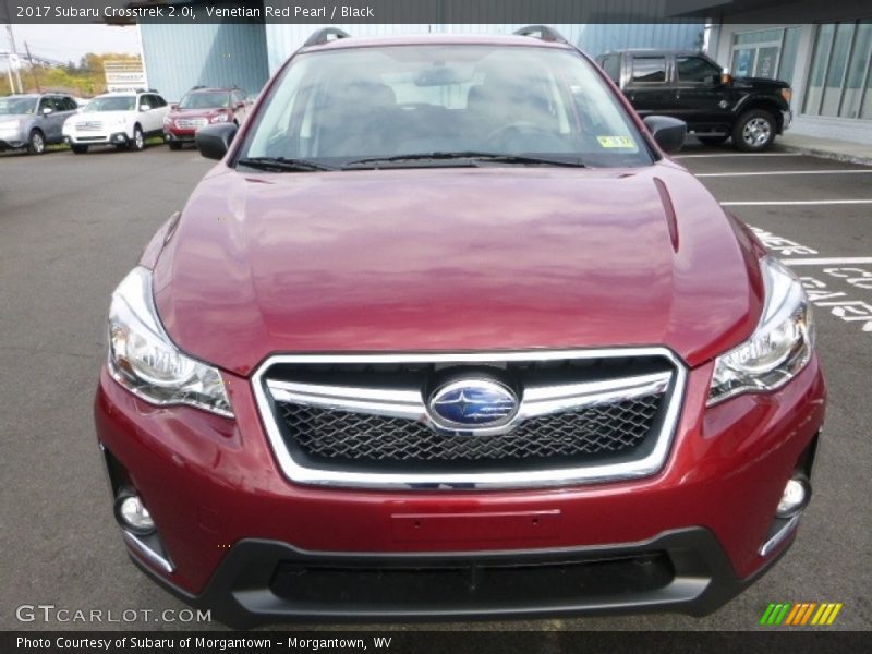 Venetian Red Pearl / Black 2017 Subaru Crosstrek 2.0i