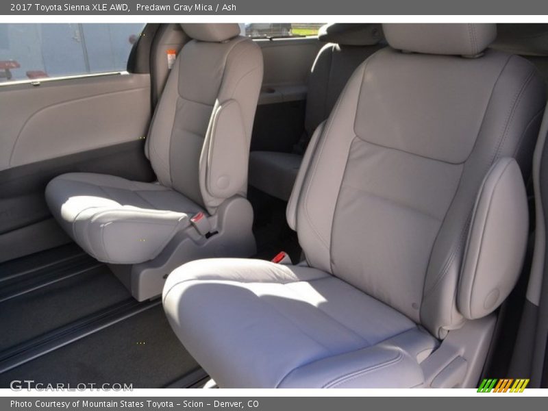 Predawn Gray Mica / Ash 2017 Toyota Sienna XLE AWD