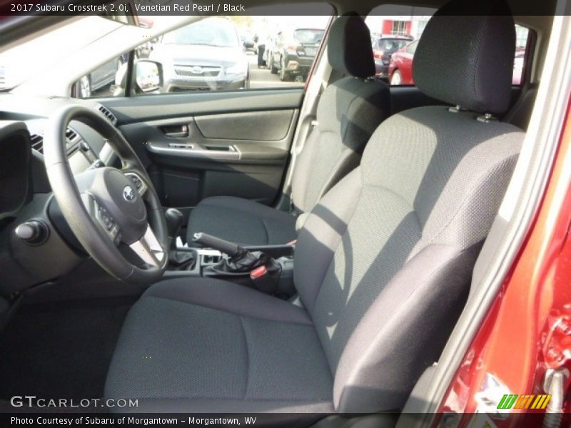 Venetian Red Pearl / Black 2017 Subaru Crosstrek 2.0i