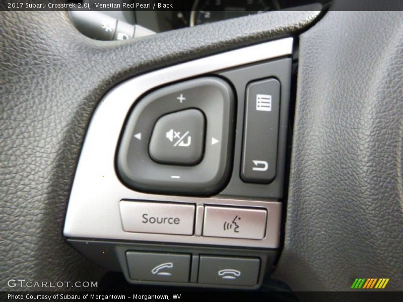 Venetian Red Pearl / Black 2017 Subaru Crosstrek 2.0i