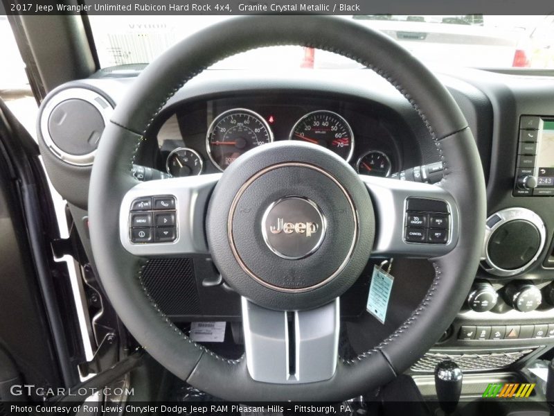  2017 Wrangler Unlimited Rubicon Hard Rock 4x4 Steering Wheel