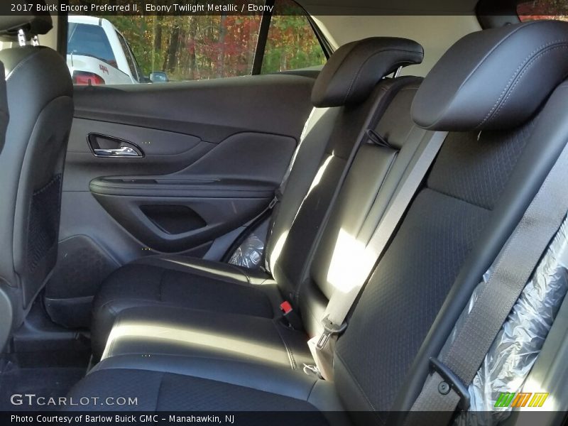 Ebony Twilight Metallic / Ebony 2017 Buick Encore Preferred II