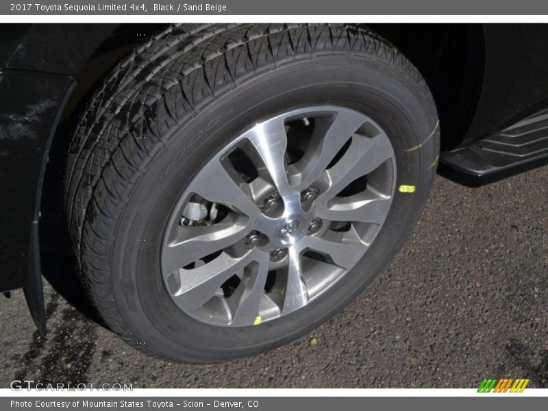 Black / Sand Beige 2017 Toyota Sequoia Limited 4x4
