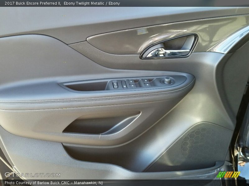 Ebony Twilight Metallic / Ebony 2017 Buick Encore Preferred II