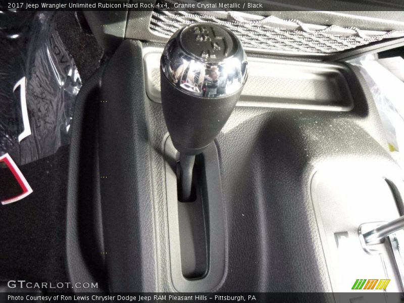 Granite Crystal Metallic / Black 2017 Jeep Wrangler Unlimited Rubicon Hard Rock 4x4