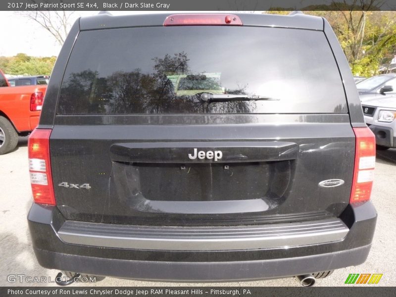 Black / Dark Slate Gray 2017 Jeep Patriot Sport SE 4x4