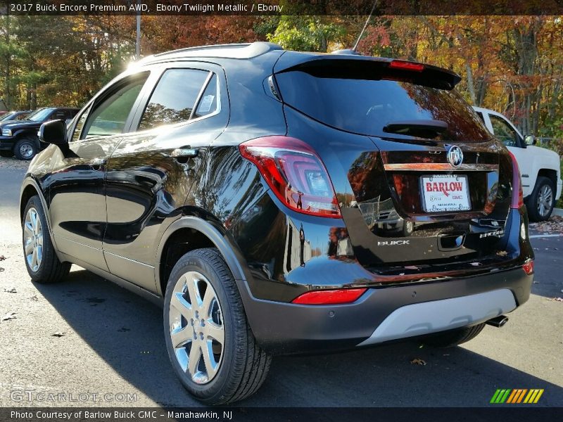 Ebony Twilight Metallic / Ebony 2017 Buick Encore Premium AWD