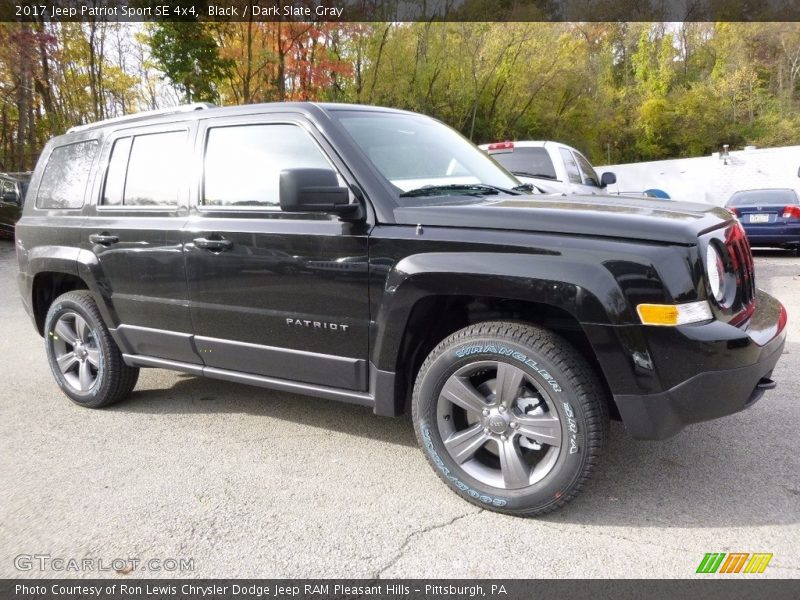 Black / Dark Slate Gray 2017 Jeep Patriot Sport SE 4x4