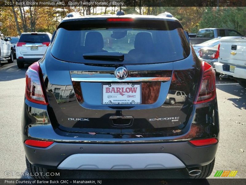Ebony Twilight Metallic / Ebony 2017 Buick Encore Premium AWD