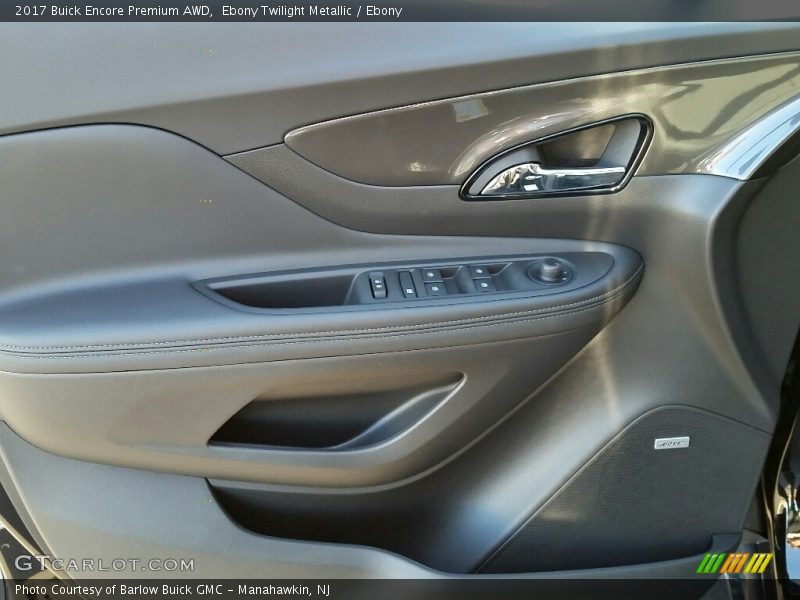 Ebony Twilight Metallic / Ebony 2017 Buick Encore Premium AWD