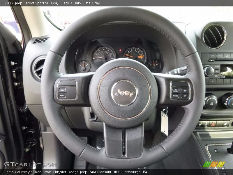 Black / Dark Slate Gray 2017 Jeep Patriot Sport SE 4x4