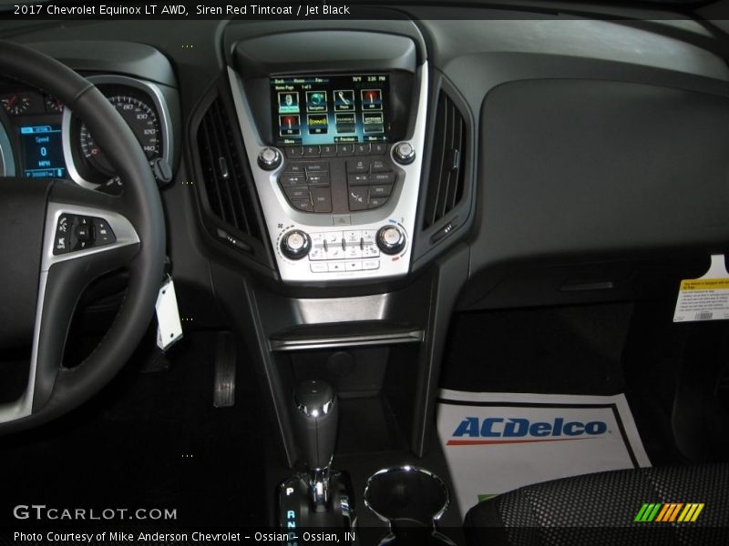 Siren Red Tintcoat / Jet Black 2017 Chevrolet Equinox LT AWD