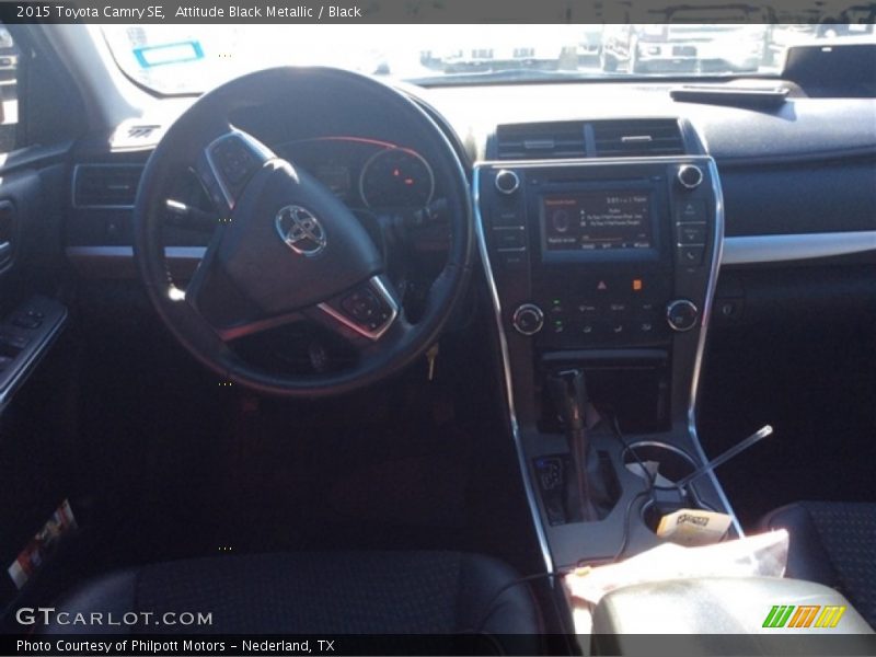 Attitude Black Metallic / Black 2015 Toyota Camry SE