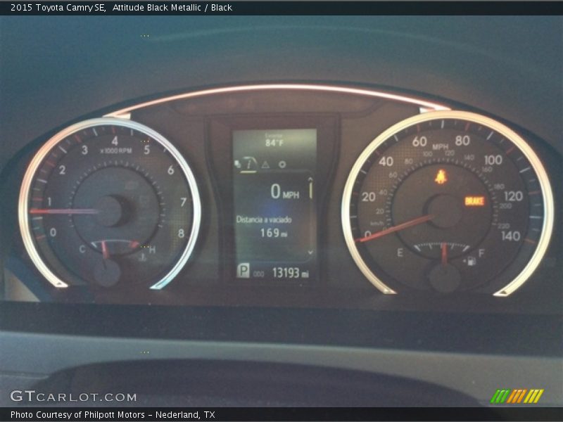 Attitude Black Metallic / Black 2015 Toyota Camry SE