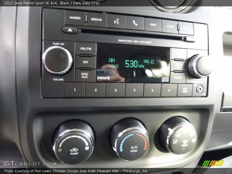 Black / Dark Slate Gray 2017 Jeep Patriot Sport SE 4x4
