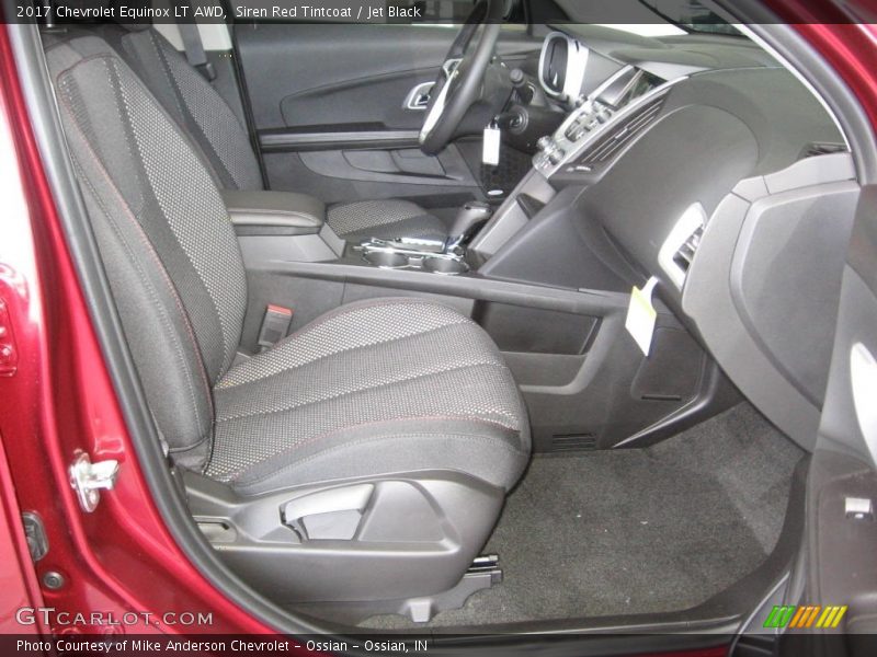 Siren Red Tintcoat / Jet Black 2017 Chevrolet Equinox LT AWD