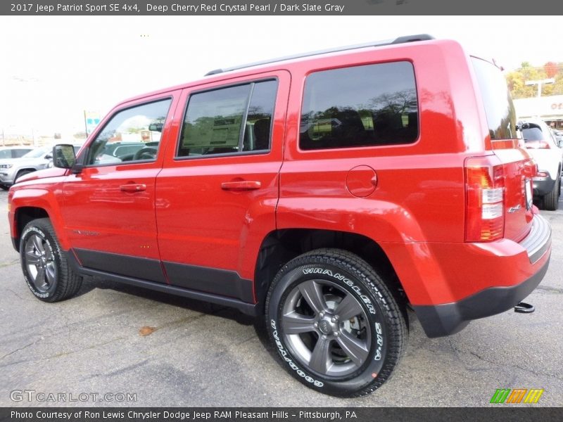 Deep Cherry Red Crystal Pearl / Dark Slate Gray 2017 Jeep Patriot Sport SE 4x4