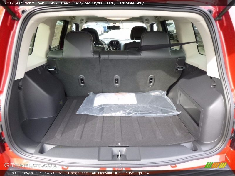 Deep Cherry Red Crystal Pearl / Dark Slate Gray 2017 Jeep Patriot Sport SE 4x4