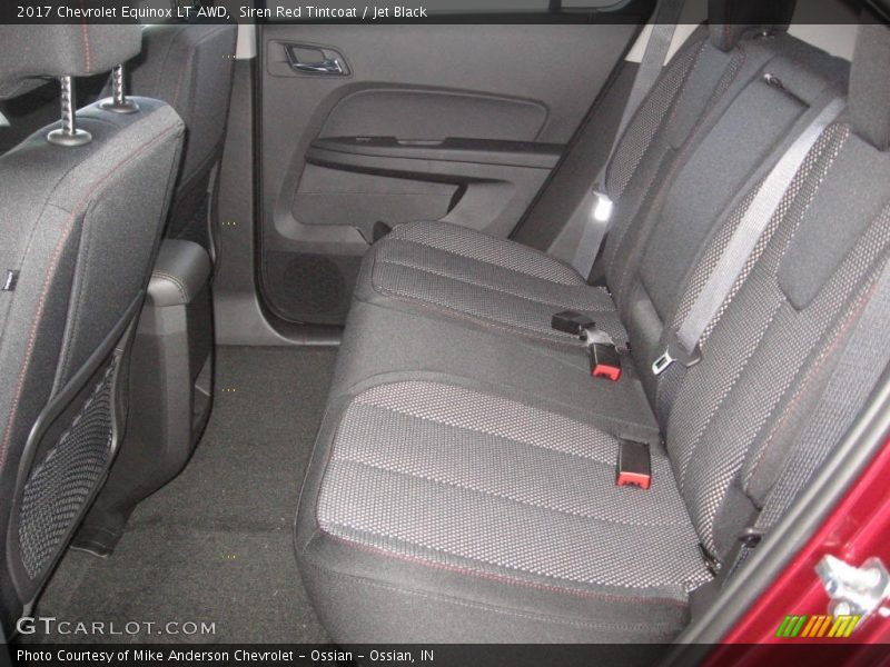 Siren Red Tintcoat / Jet Black 2017 Chevrolet Equinox LT AWD