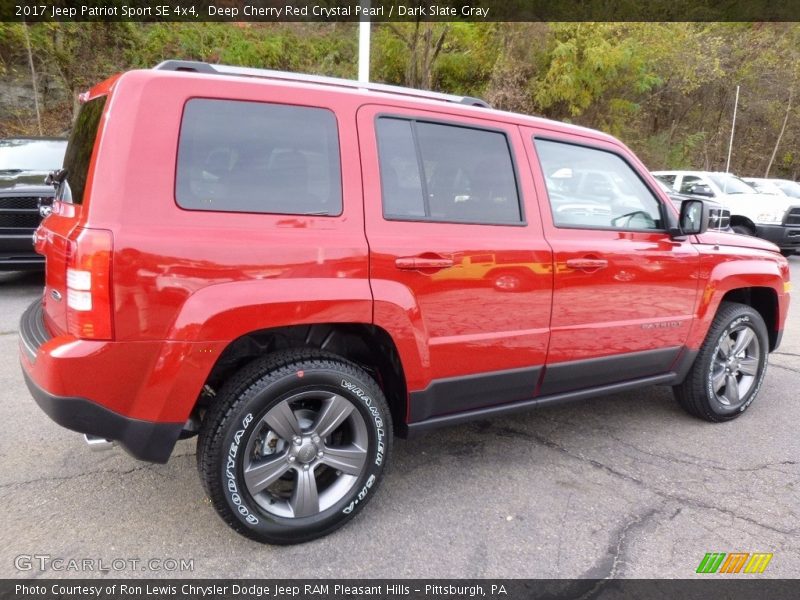 Deep Cherry Red Crystal Pearl / Dark Slate Gray 2017 Jeep Patriot Sport SE 4x4