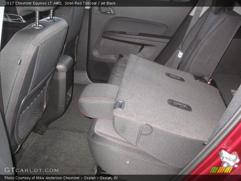 Siren Red Tintcoat / Jet Black 2017 Chevrolet Equinox LT AWD