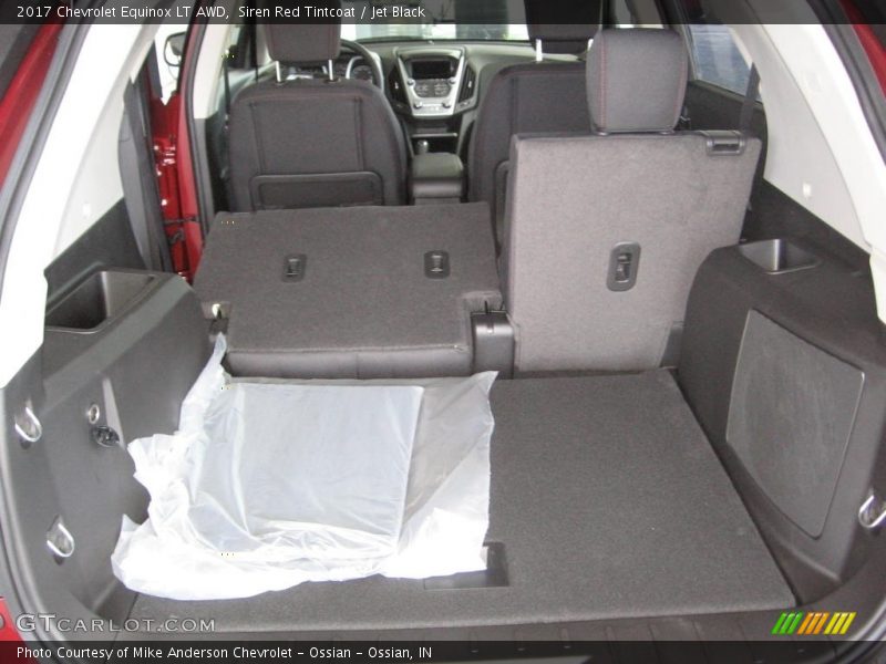 Siren Red Tintcoat / Jet Black 2017 Chevrolet Equinox LT AWD