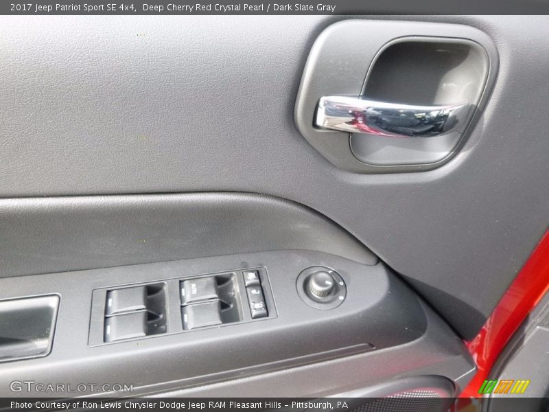Deep Cherry Red Crystal Pearl / Dark Slate Gray 2017 Jeep Patriot Sport SE 4x4