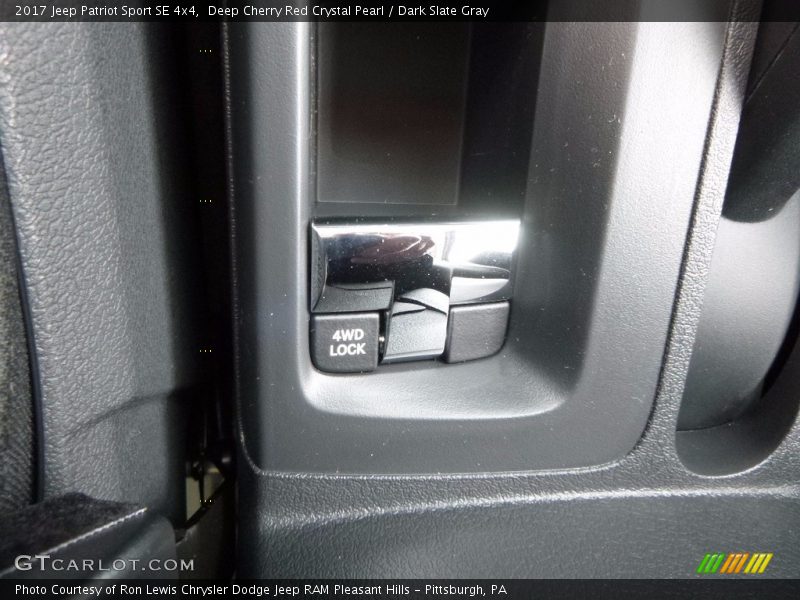 Deep Cherry Red Crystal Pearl / Dark Slate Gray 2017 Jeep Patriot Sport SE 4x4