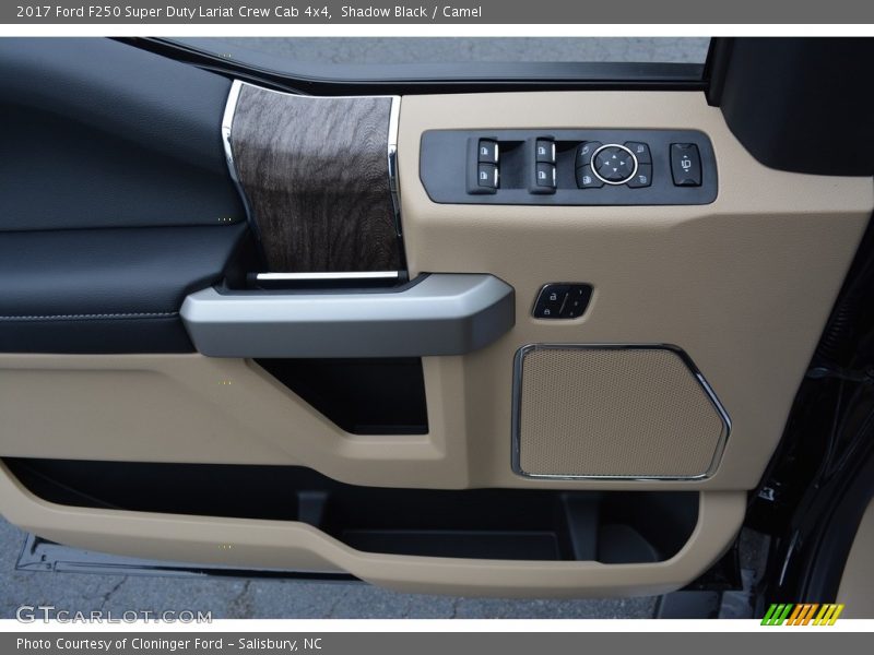 Shadow Black / Camel 2017 Ford F250 Super Duty Lariat Crew Cab 4x4