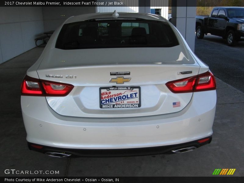 Iridescent Pearl Tricoat / Jet Black 2017 Chevrolet Malibu Premier
